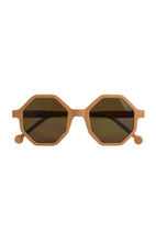 Load image into Gallery viewer, Lunettes de soleil adultes L&#39;Originale YEYE - Jaune Moutarde

