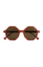 Load image into Gallery viewer, Lunettes de soleil adultes L&#39;Originale YEYE - Rouge Terracotta

